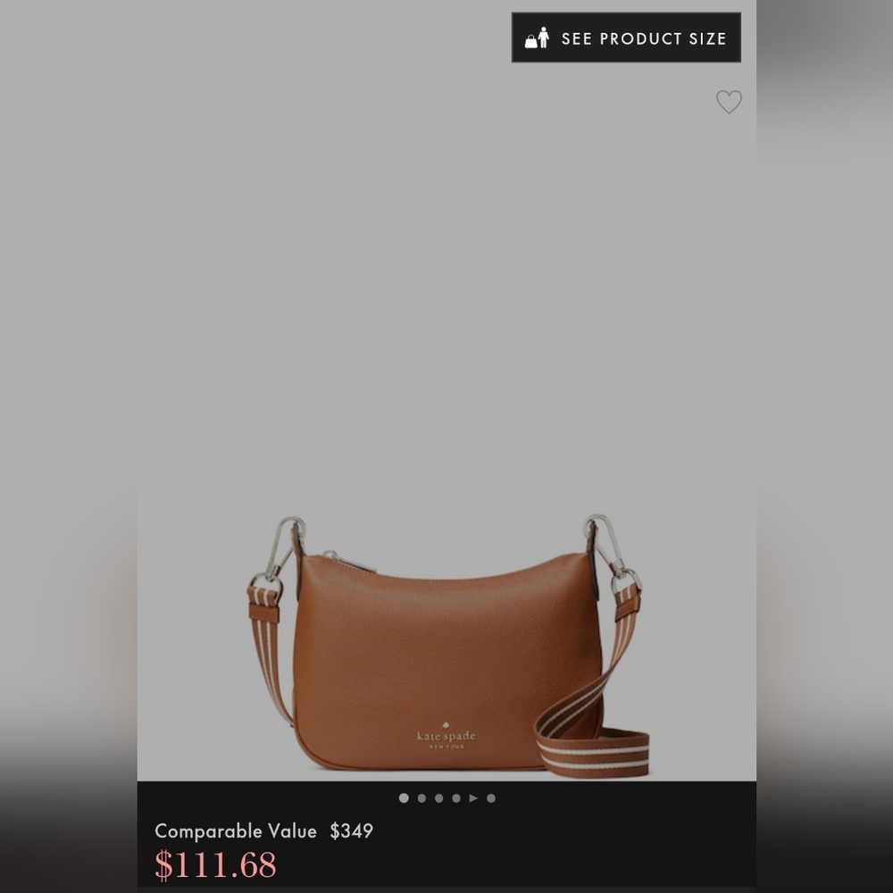 New Kate Spade Crossbody Purse